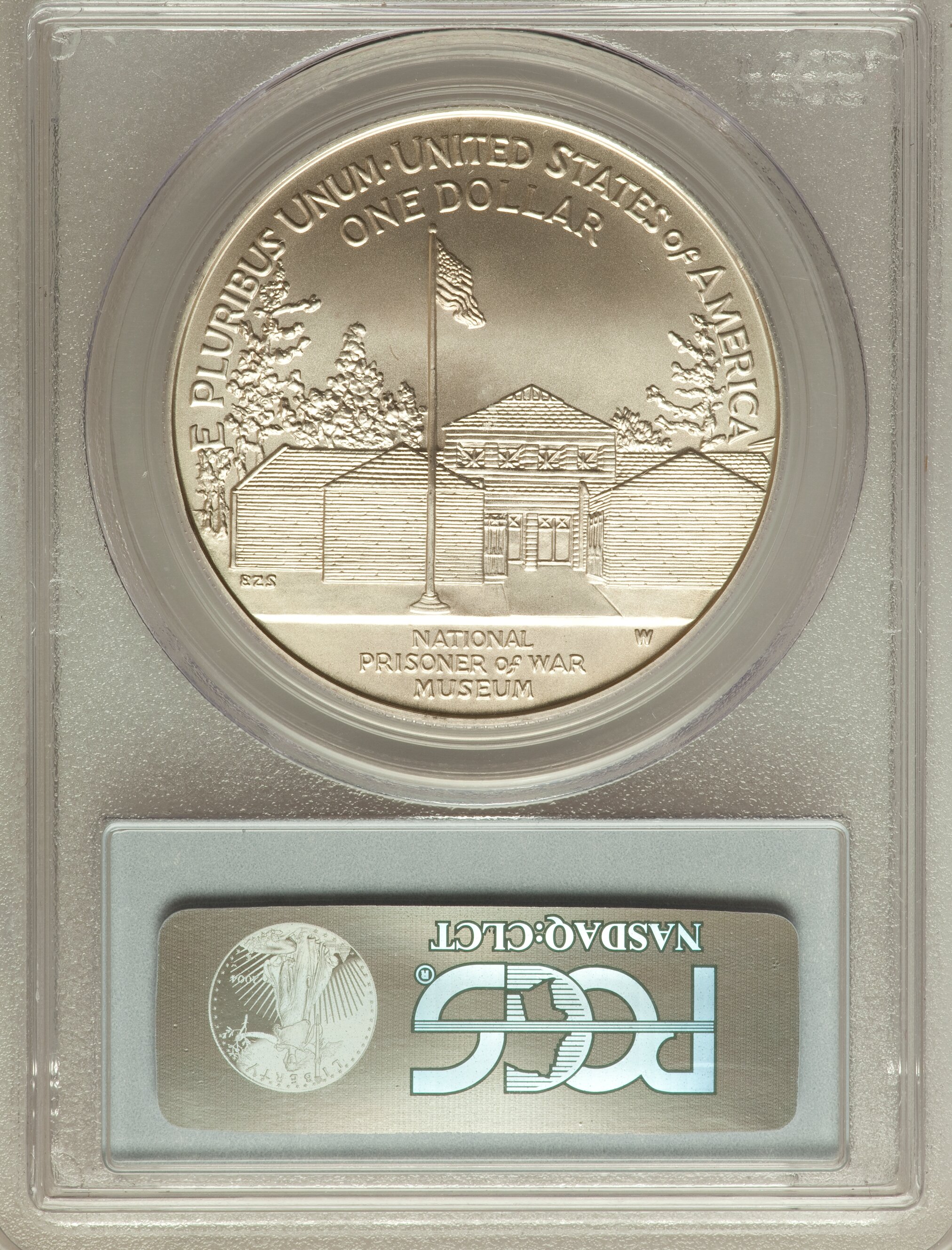 1994-W S$1 U.S. Prisoner of War Museum MS65 thumbnail 18