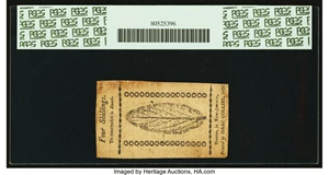 image for: New Jersey January 9, 1781 4s PCGS About New 50....
