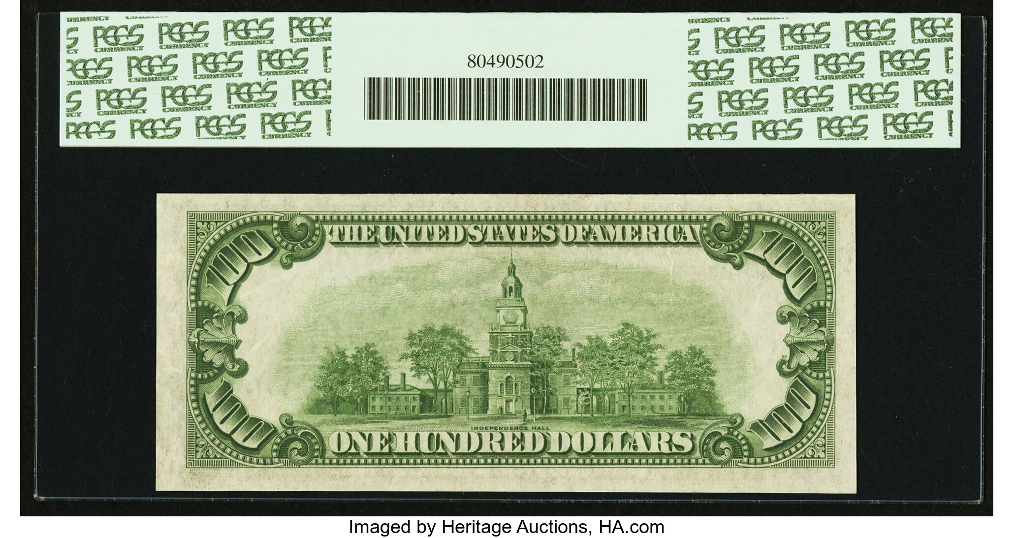 image for: Fr. 2152-A* $100 1934 Federal Reserve Note. PCGS Choice New 63PPQ....