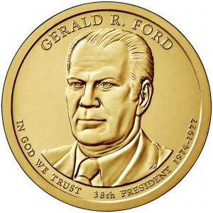 2016-P $1 Gerald Ford, Position A MS