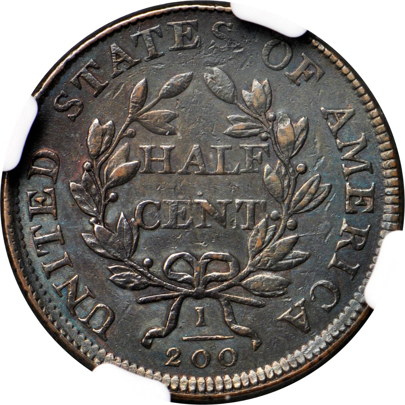 1806 1/2c Large 6, Stems, C-4 MS BN F15 BN thumbnail 20