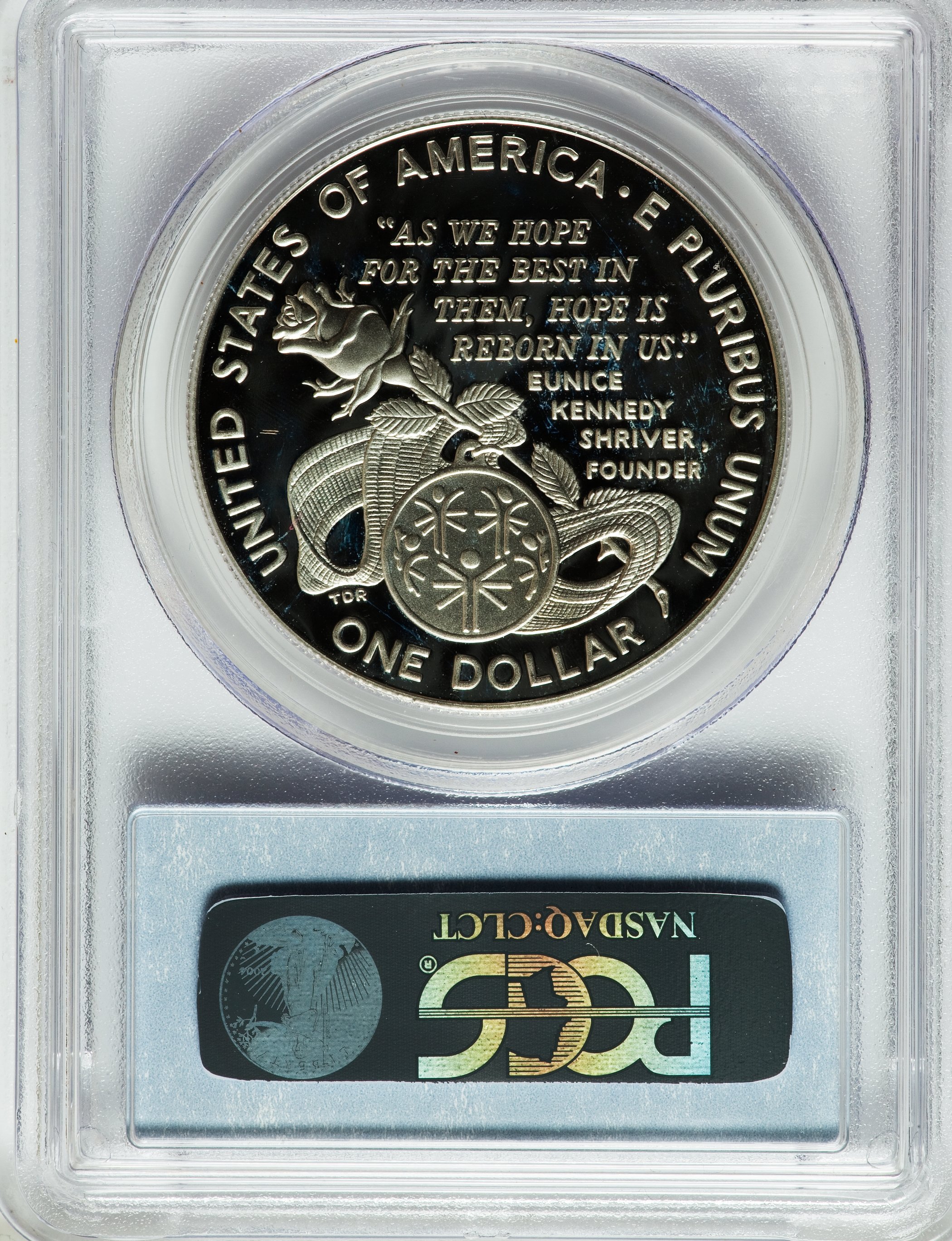 1995-P S$1 Special Olympics World Games PR DCAM PR69 DCAM CAC thumbnail 6