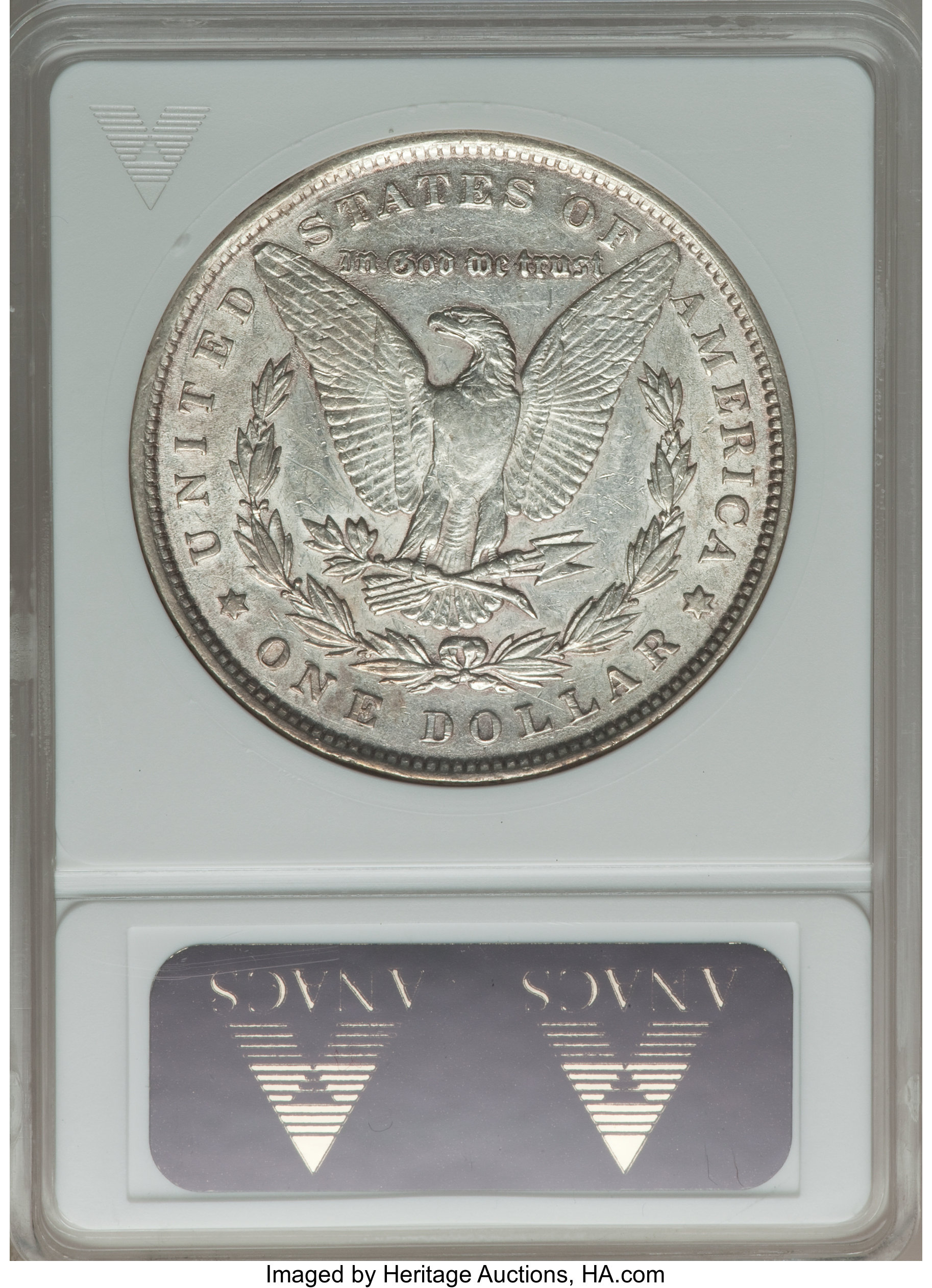 1888 $1 AU50 thumbnail 2
