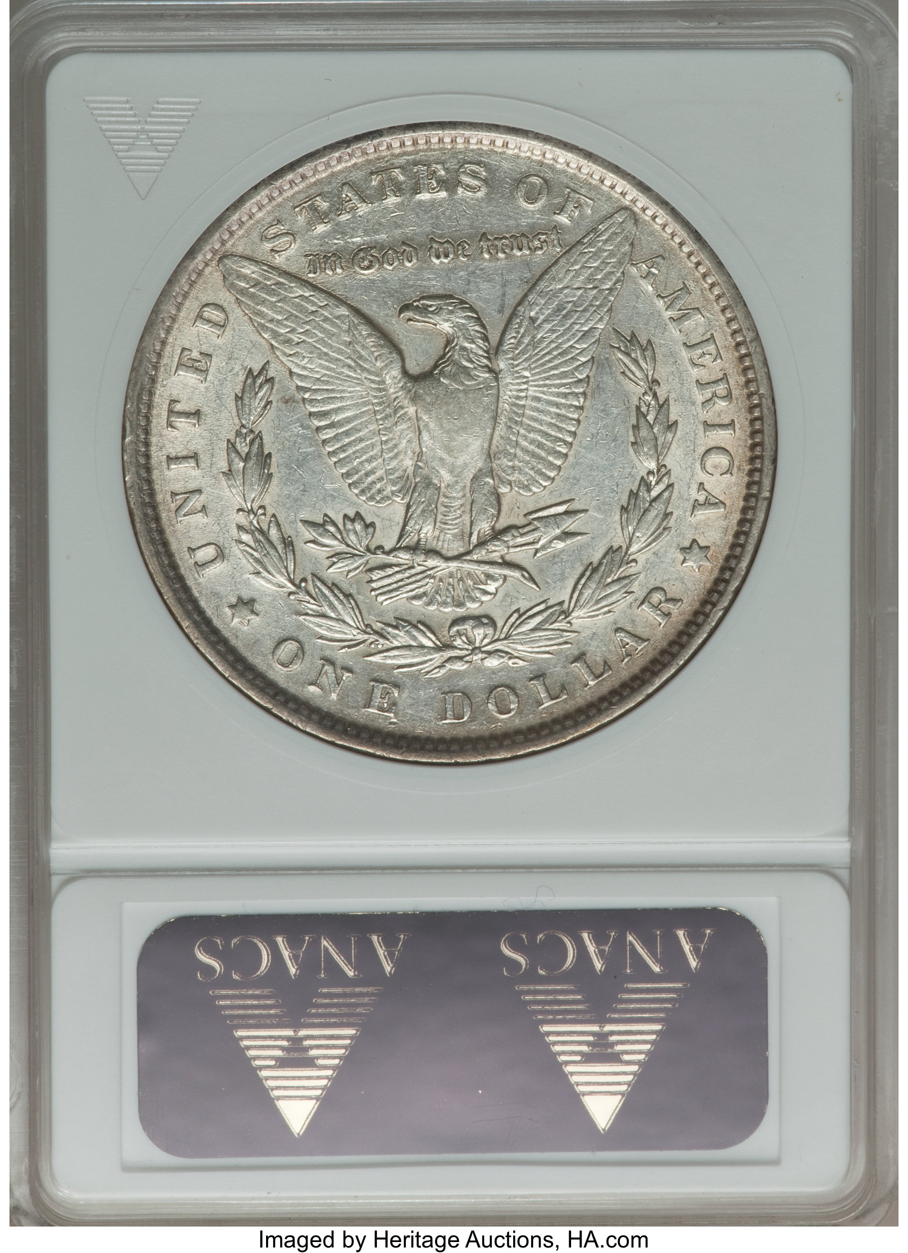 1888 $1 AU50 thumbnail 3