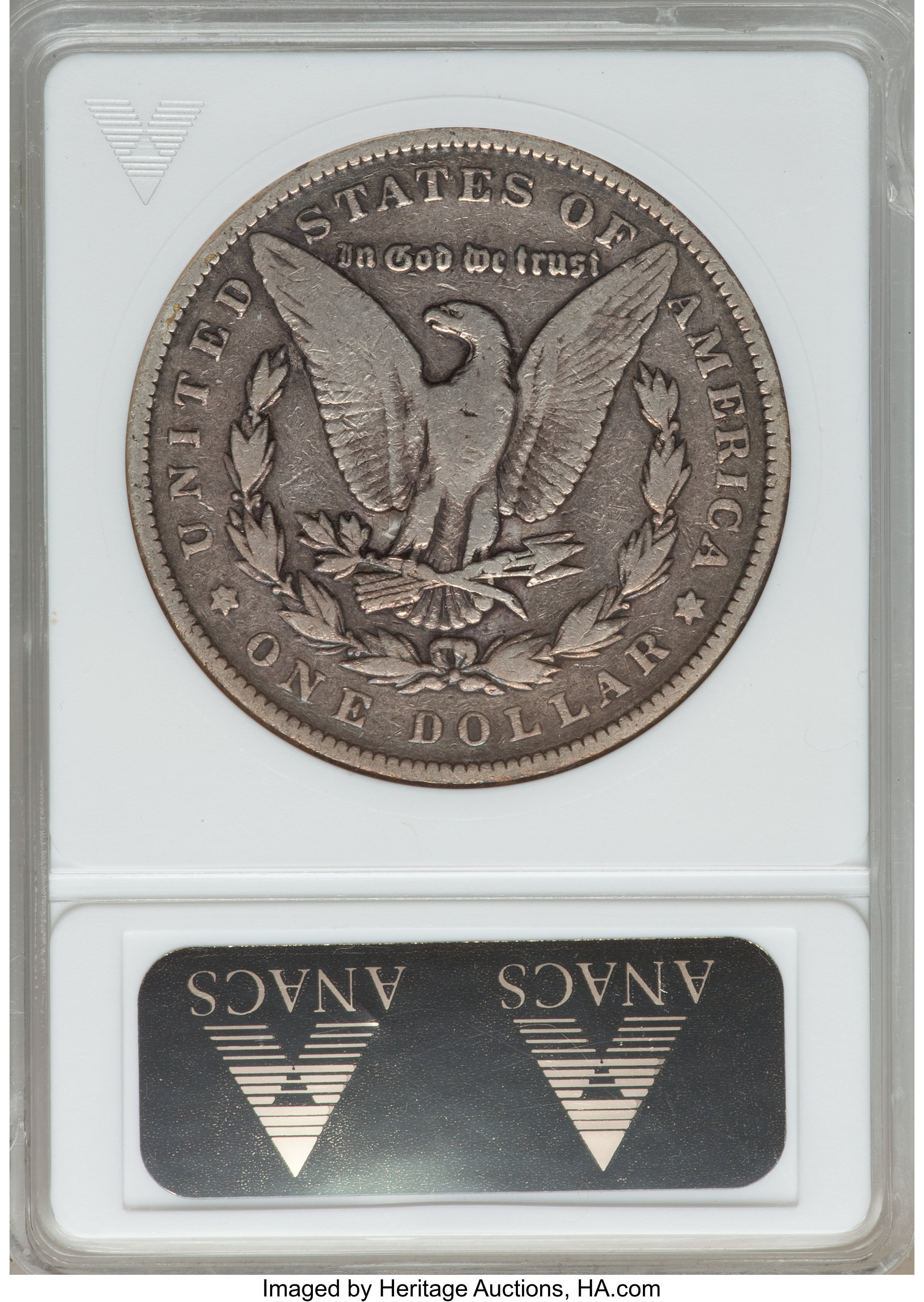 1891 $1 VG8 CAC thumbnail 6