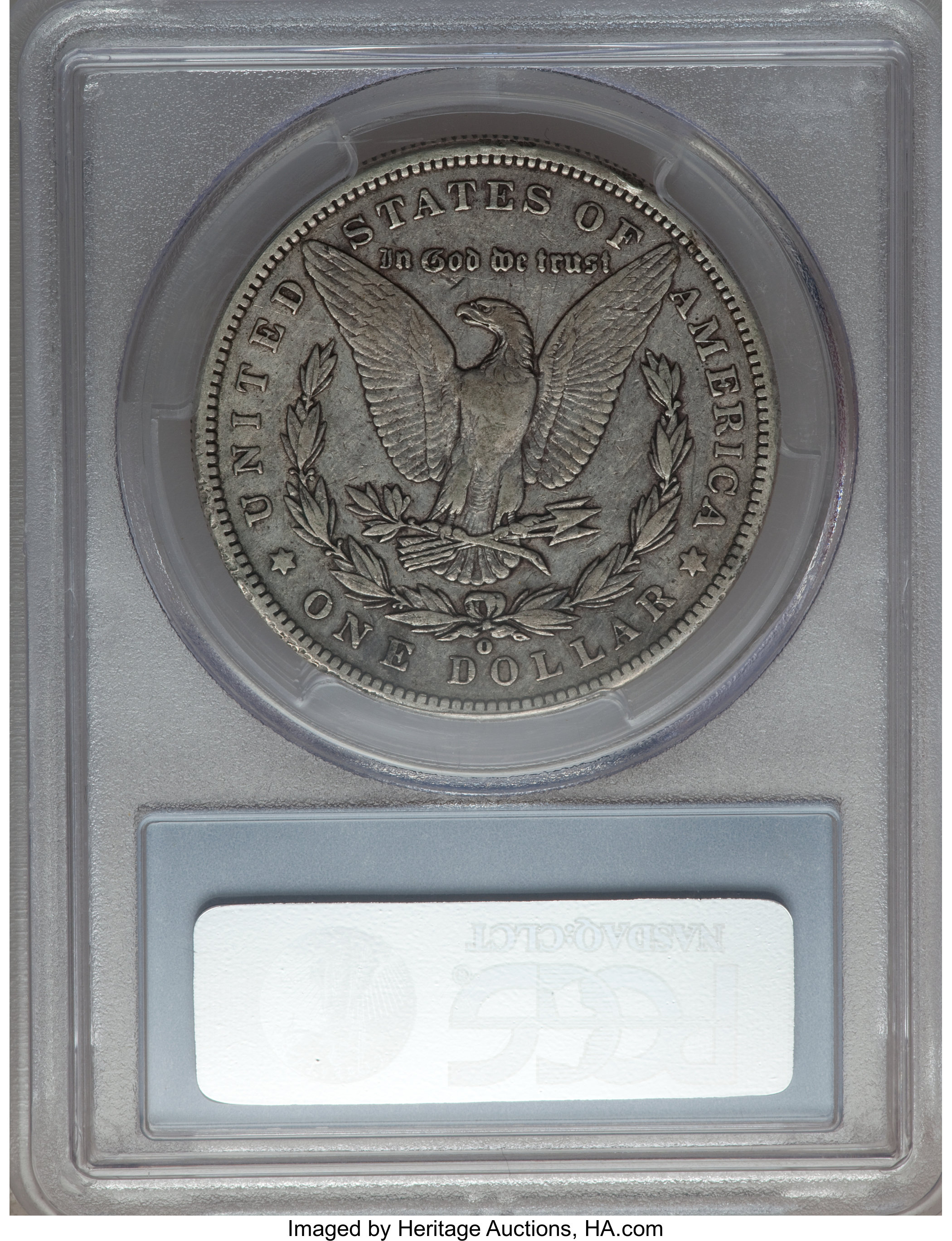 image for: 1900-O/CC $1  Overmintmark VF30 PCGS. Vam-7A Top-100. PCGS Population (3/33). NGC Census: (0/0)....