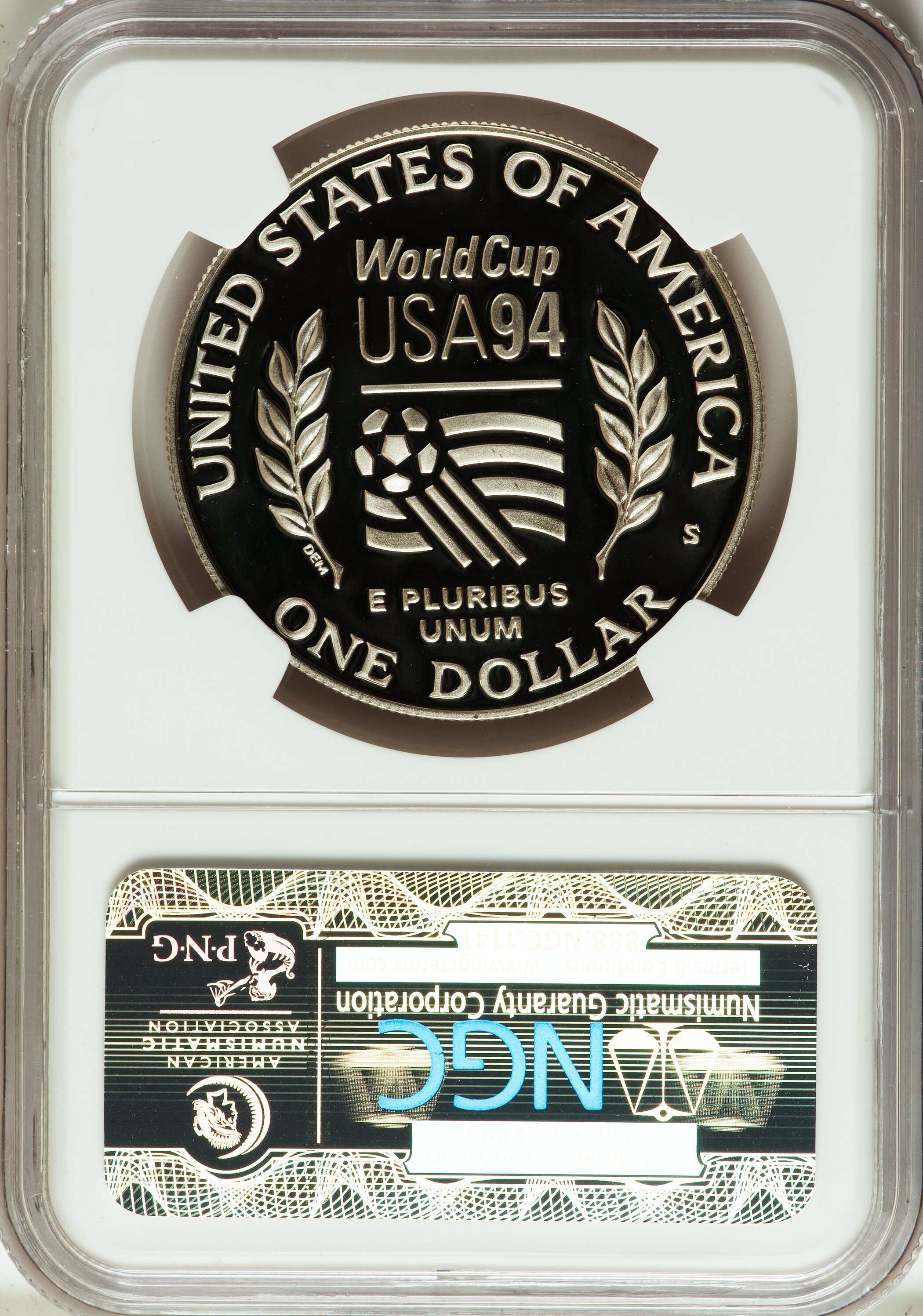 1994-S S$1 World Cup Tournament PR DCAM PR69 DCAM thumbnail 20