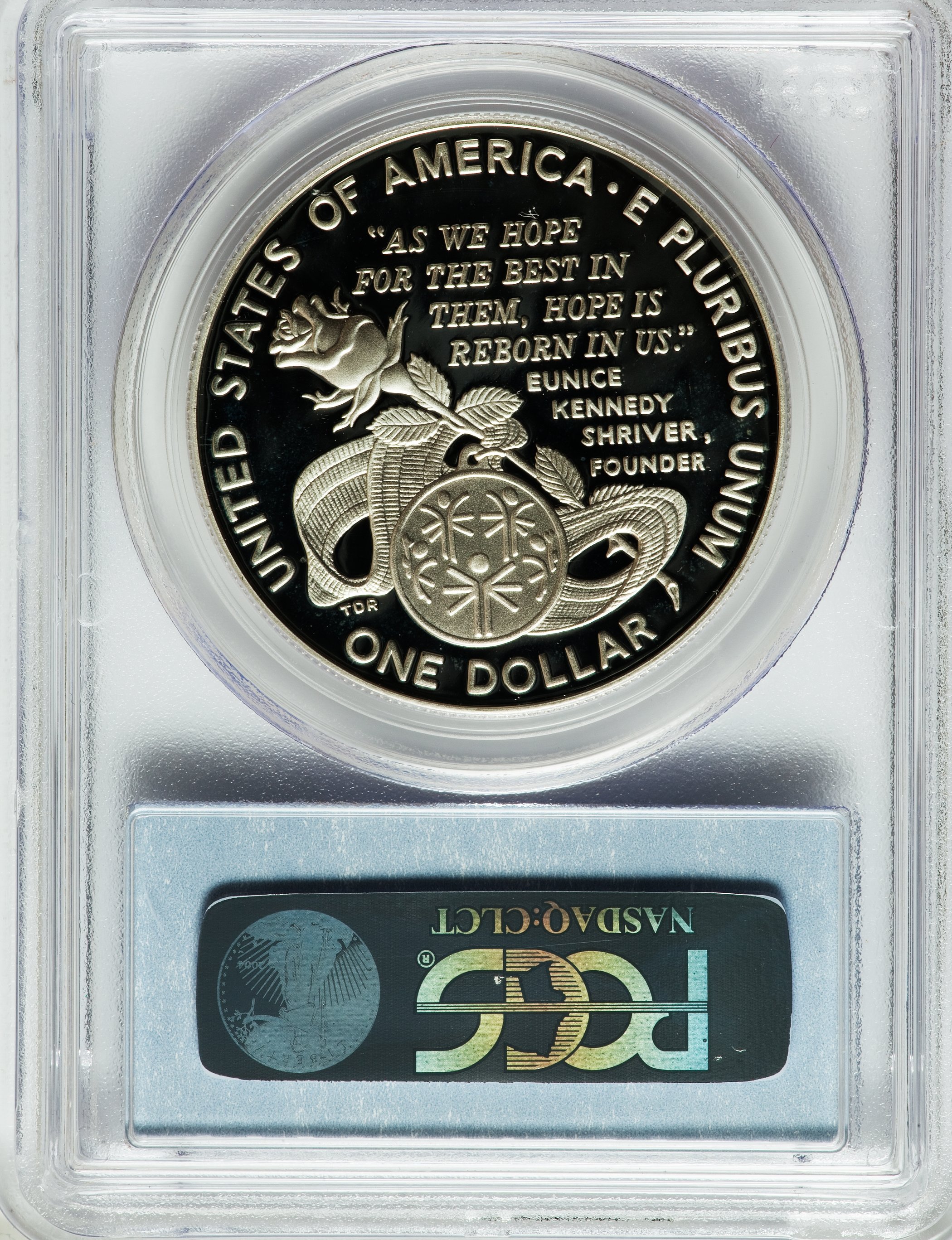1995-P S$1 Special Olympics World Games PR DCAM PR69 DCAM CAC thumbnail 8