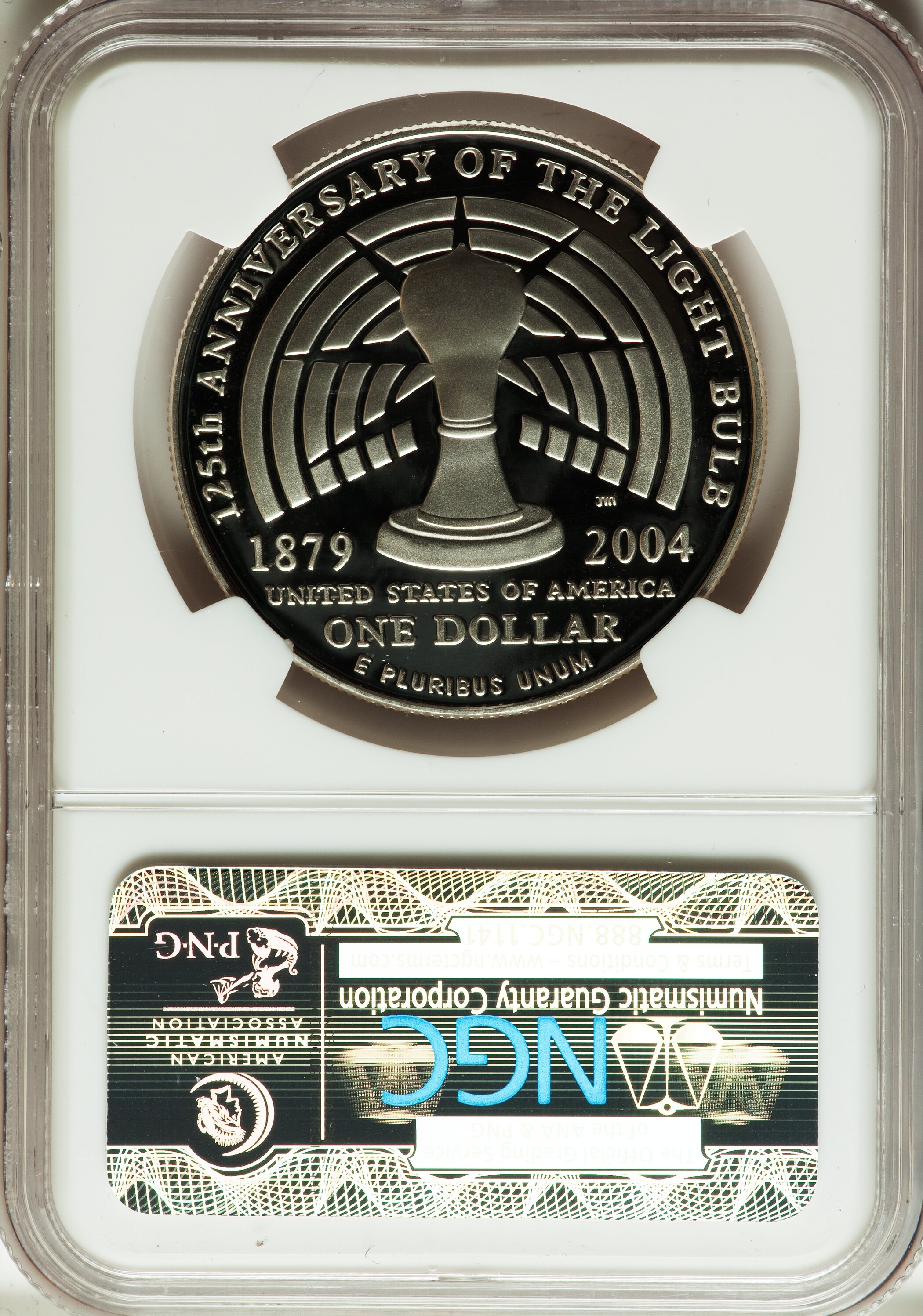 2004-P S$1 Thomas Alva Edison PR DCAM PR69 DCAM thumbnail 24