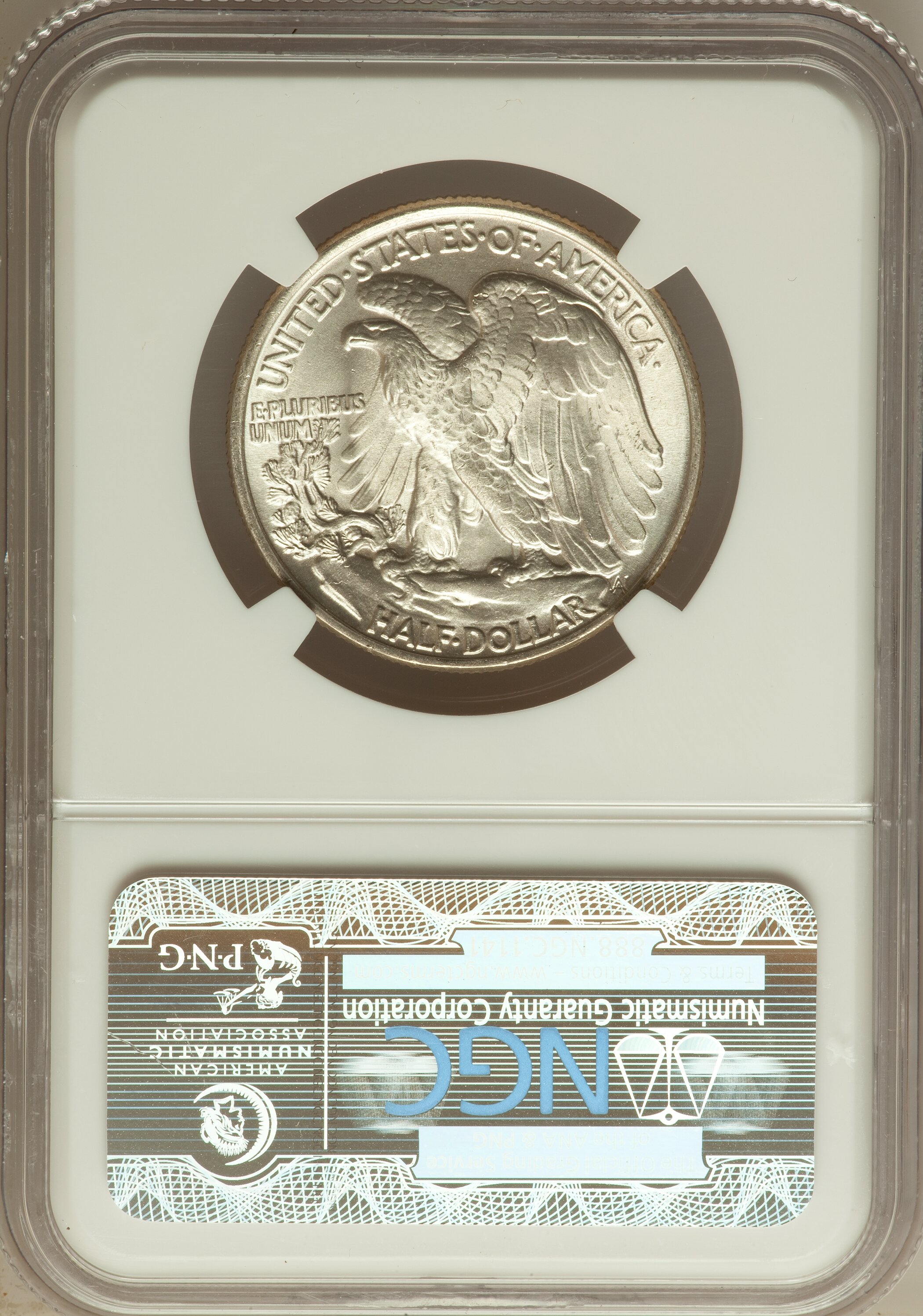 1947 50c MS61 thumbnail 2