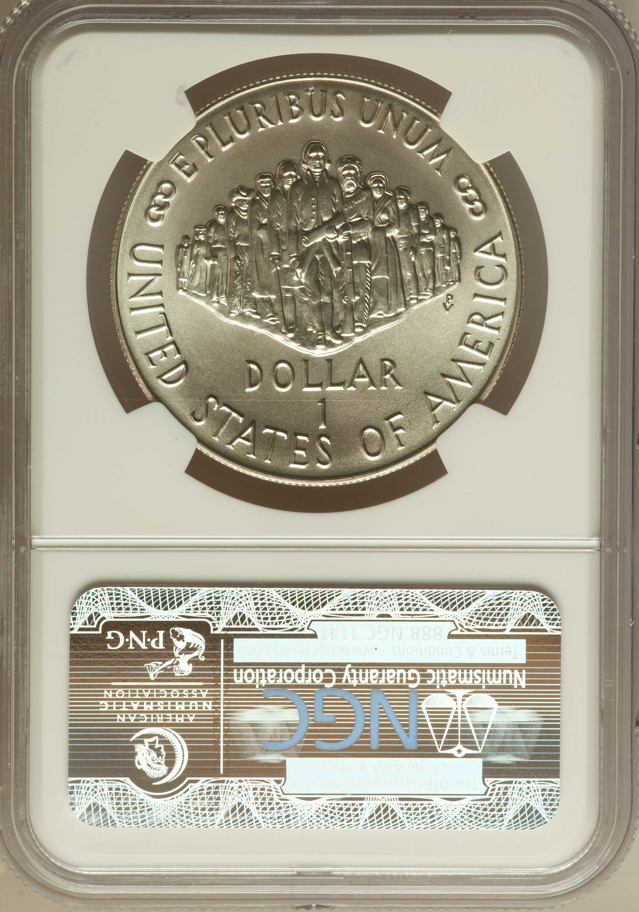 1987-P S$1 Constitution Bicentennial MS69 thumbnail 18