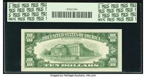 image for: Fr. 2017-G $10 1963A Federal Reserve Note. PCGS Very Choice New 64PPQ....