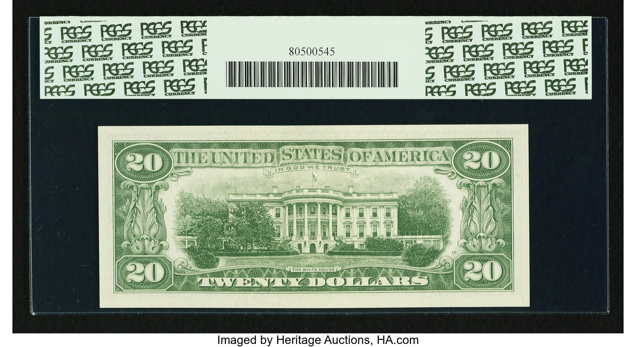 image for: Fr. 2066-G* $20 1963A Federal Reserve Star Note. PCGS Very Choice New 64PPQ....