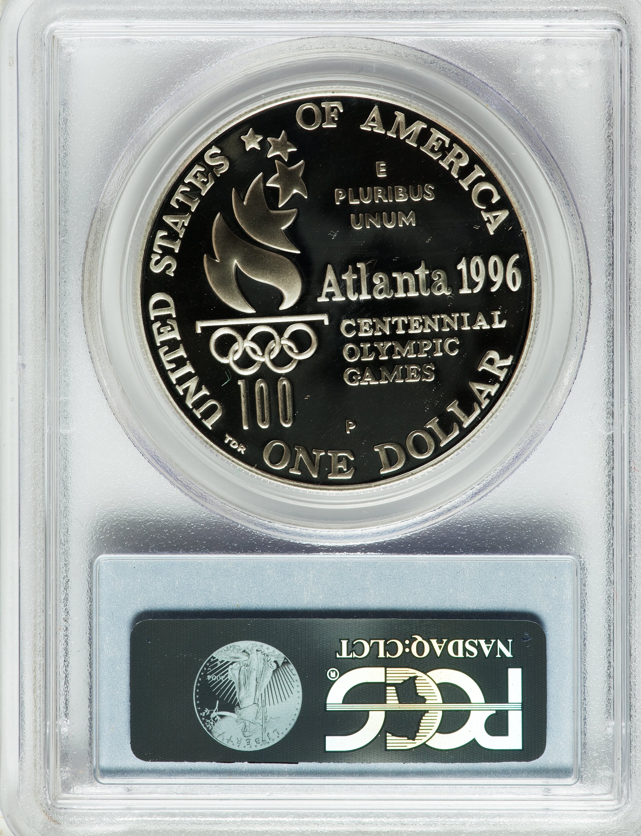 1996-P S$1 Atlanta Olympics Tennis PR DCAM PR69 DCAM thumbnail 16