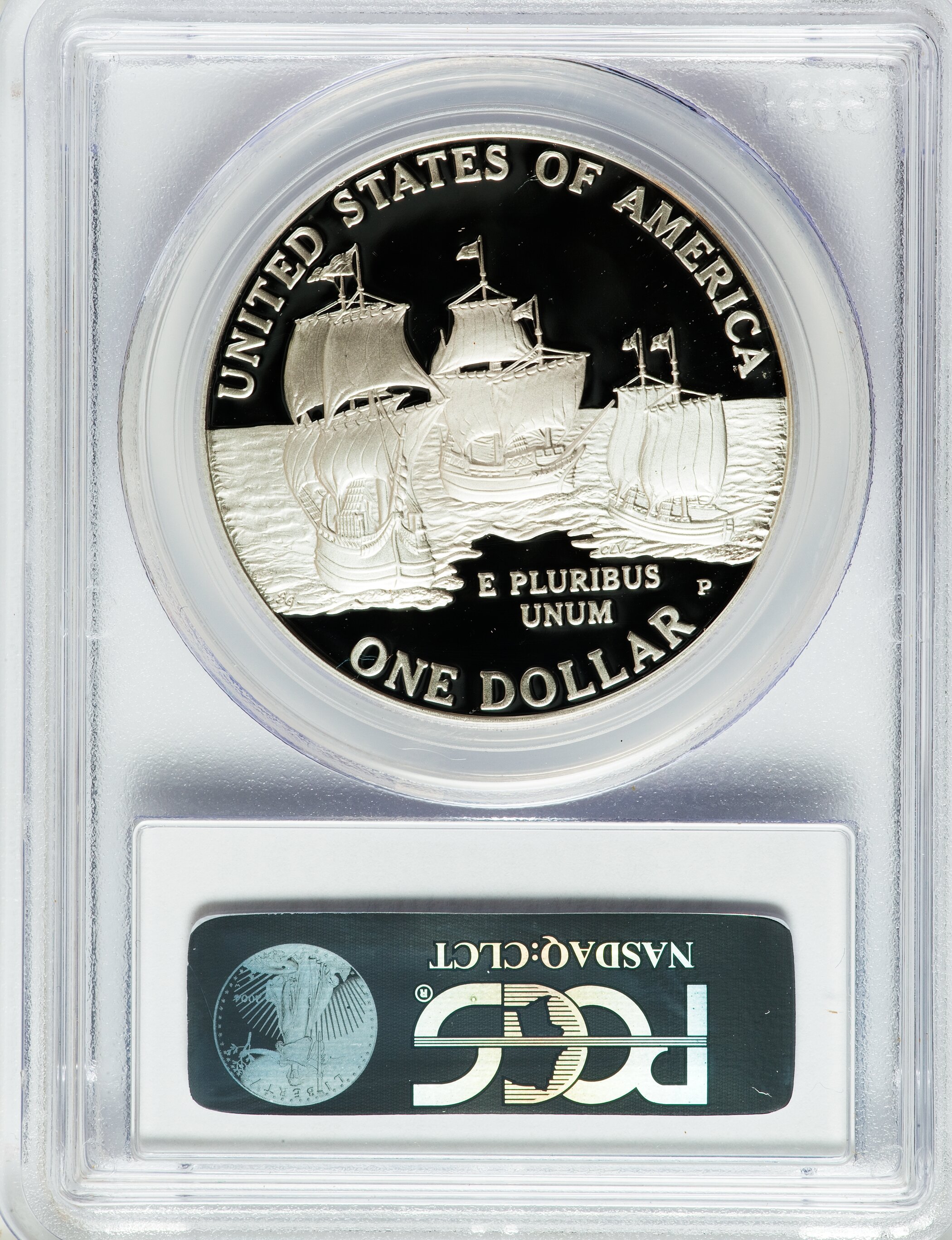 2007-P S$1 Jamestown 400th Anniversary PR DCAM PR66 DCAM CAC thumbnail 20