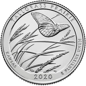image for: 2020-P Tallgrass Prairie 25c MS (812424)