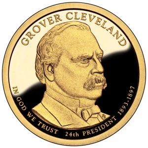 image for: 2012-S Grover Cleveland 2nd Term $1 PR DCAM (512428)