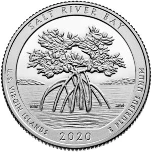 image for: 2020-S Salt River Bay 25c PR DCAM (811832)