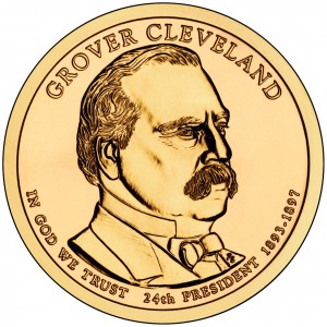 2012-P $1 Grover Cleveland 2nd Term, Position A MS