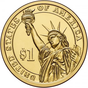 image for: 2013-P Woodrow Wilson $1 MS Position A (517683)