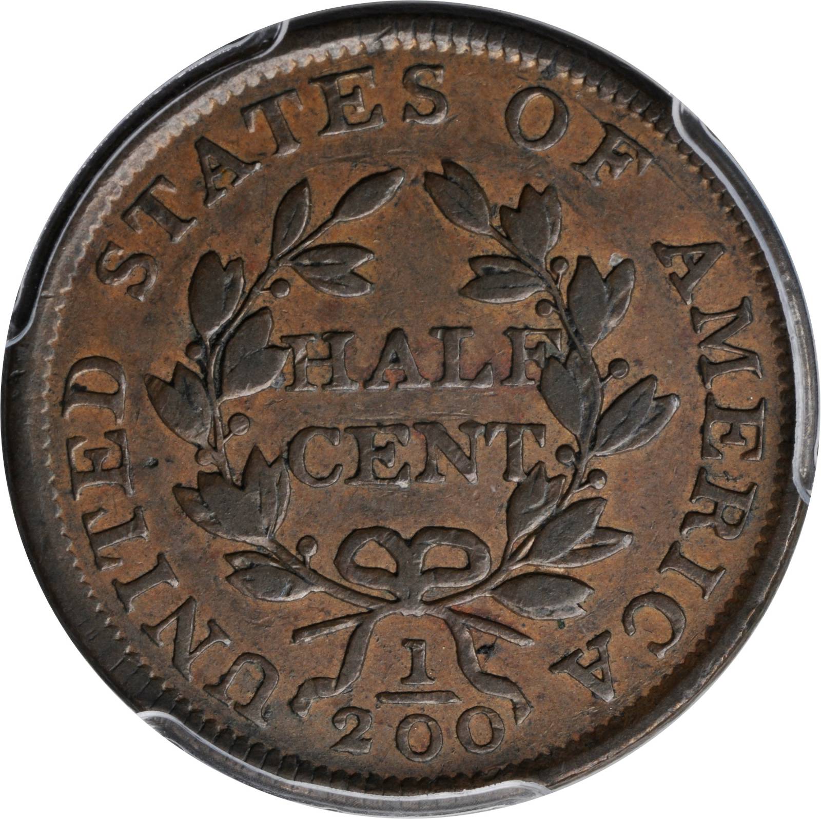 1804 1/2c Spiked Chin, C-7 MS BN G4 BN thumbnail 4