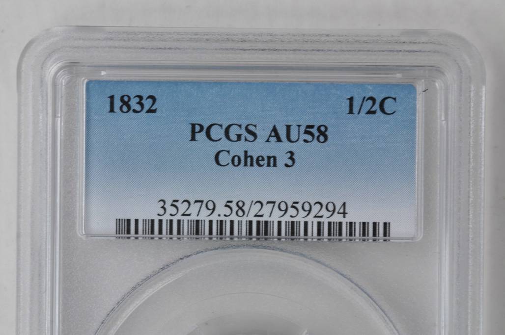1832 1/2c C-3 MS BN VF30 BN thumbnail 24