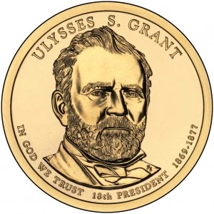image for: 2011-P Ulysses S. Grant $1 MS First Day of Issue, Position A (506518)