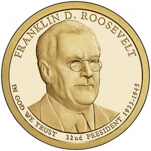2014-S $1 Franklin D. Roosevelt PR DCAM
