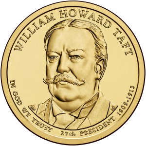 2013-P $1 William Howard Taft, Position A MS