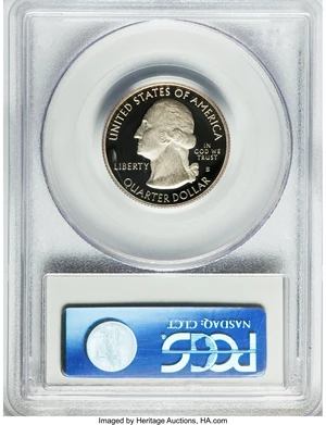 image for: 2010-S 25C Hot Springs PR 70 Deep Cameo PCGS, 2010-S 25C Yellowstone PR 70 Deep Cameo PCGS, 2010-S 25C ... (Total: 5 coins)