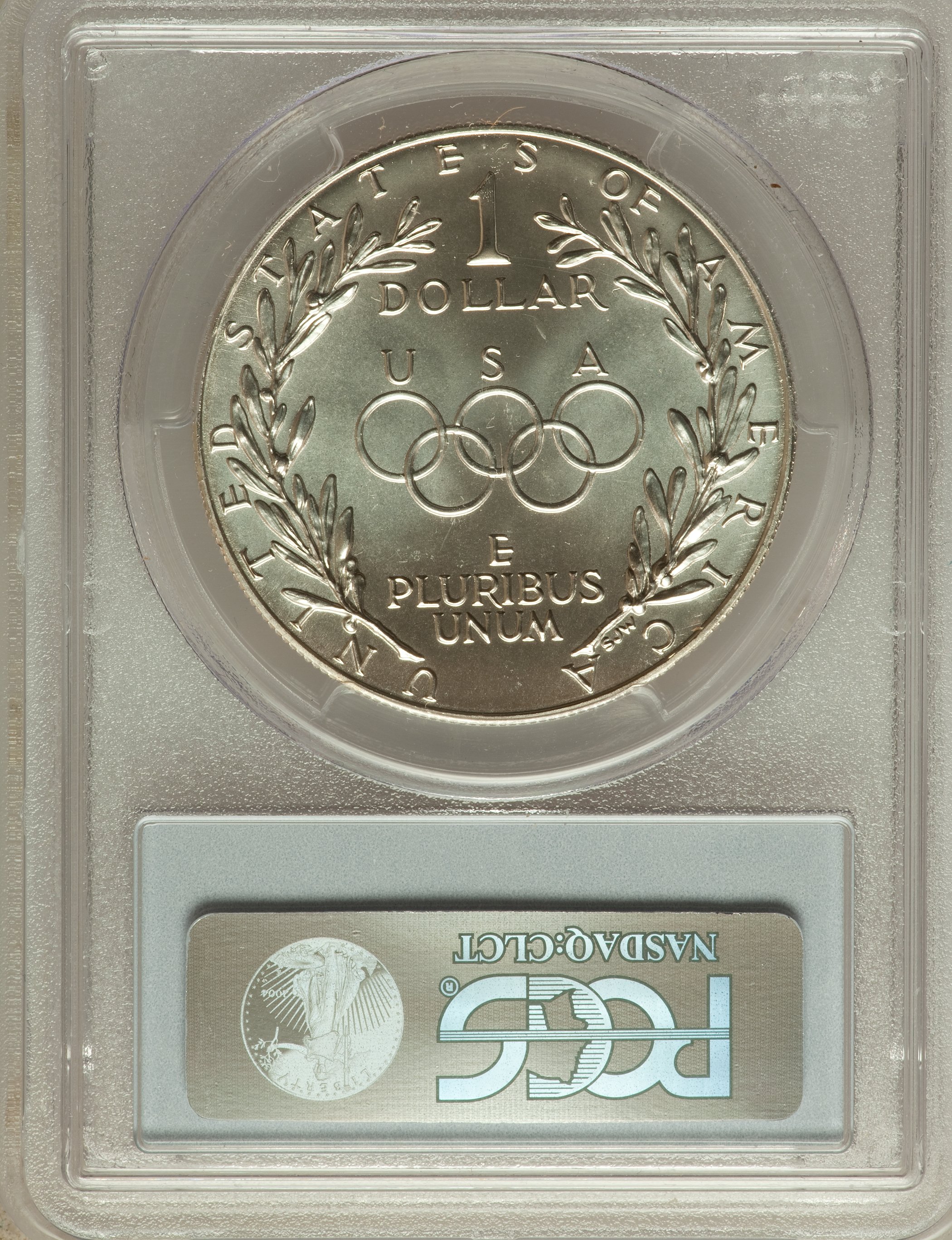 1988-D S$1 Seoul Olympiad MS69 thumbnail 12