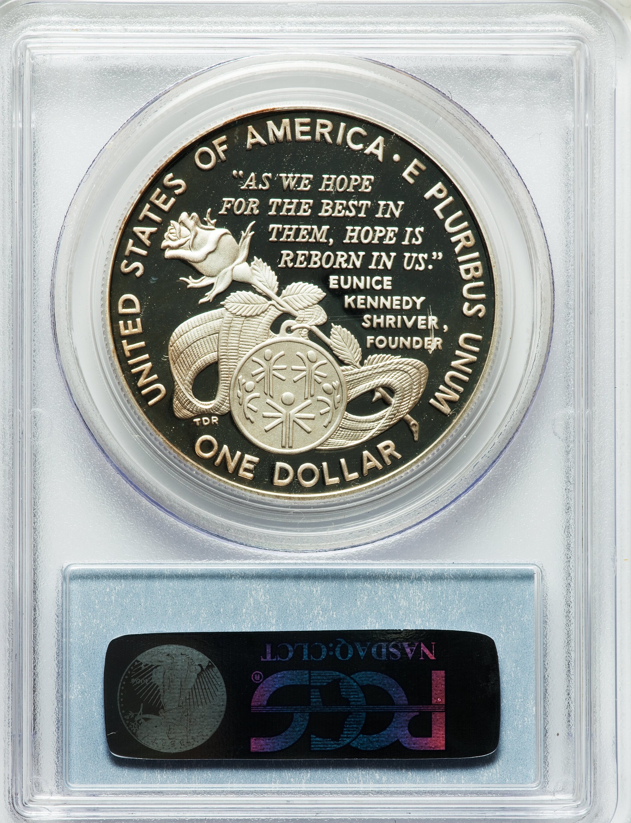 1995-P S$1 Special Olympics World Games PR DCAM PR70 DCAM CAC thumbnail 18