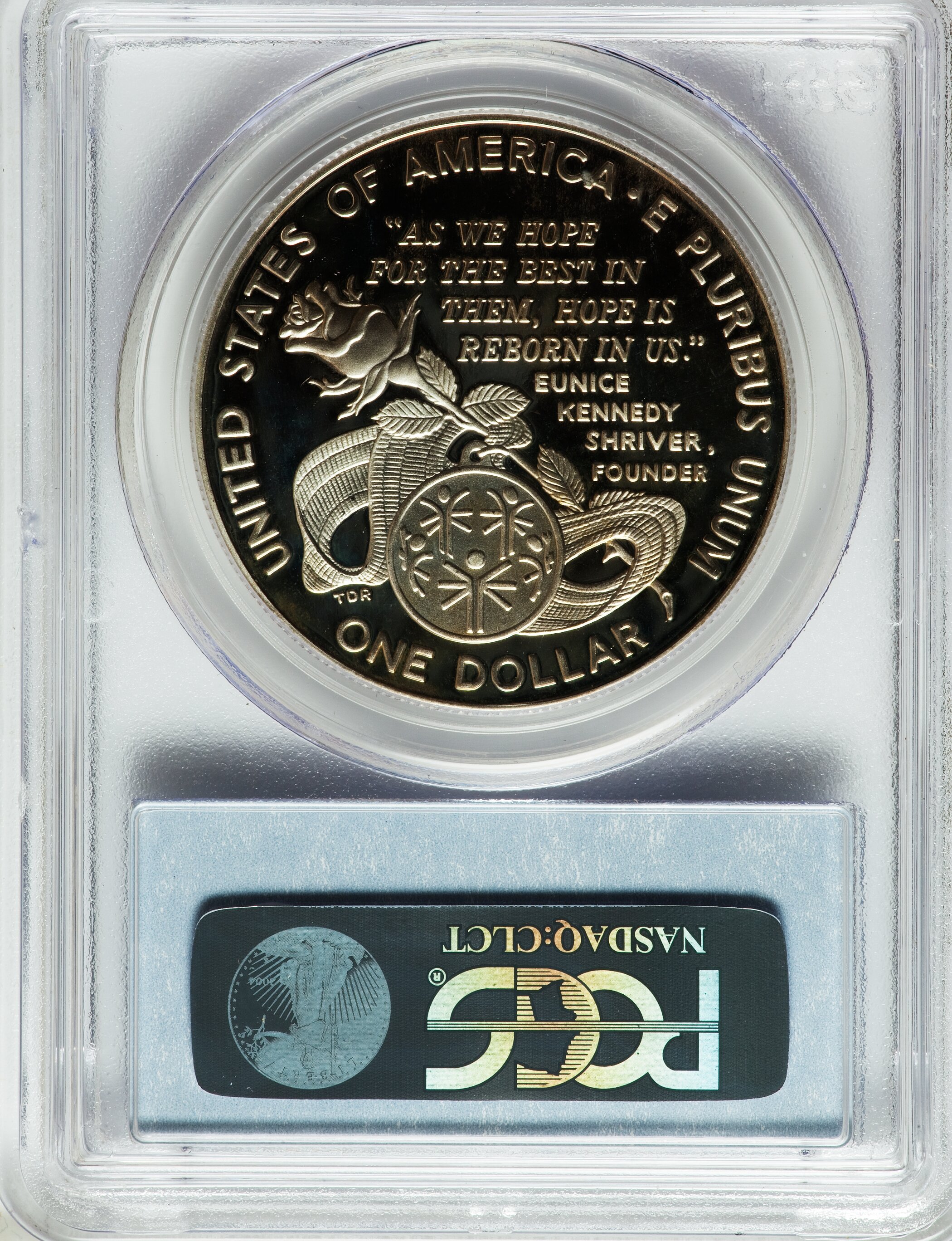 1995-P S$1 Special Olympics World Games PR DCAM PR69 DCAM CAC thumbnail 14