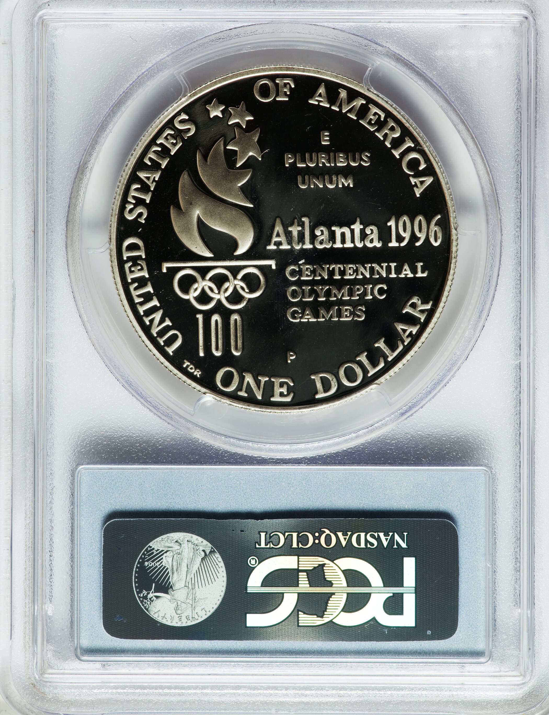 1996-P S$1 Atlanta Olympics High Jump PR DCAM PR66 DCAM thumbnail 24