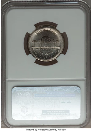 image for: 1997-P 5C Jefferson Nickel Broadstruck, Multistruck MS66 5 Full Steps NGC. NGC Census: (1/0). PCGS Population (52/13)....