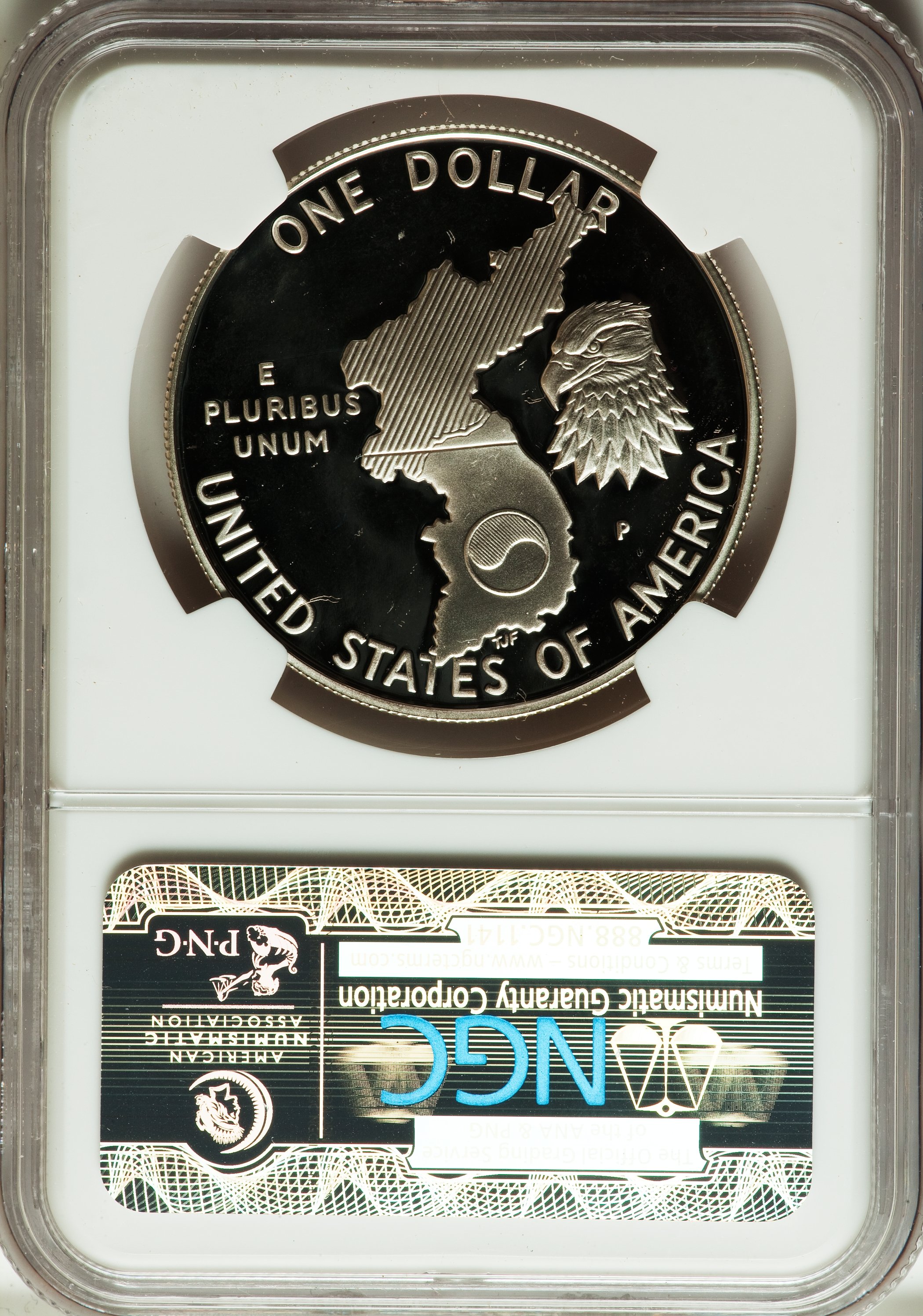 1991-P S$1 Korean War Memorial PR DCAM PR69 DCAM thumbnail 20
