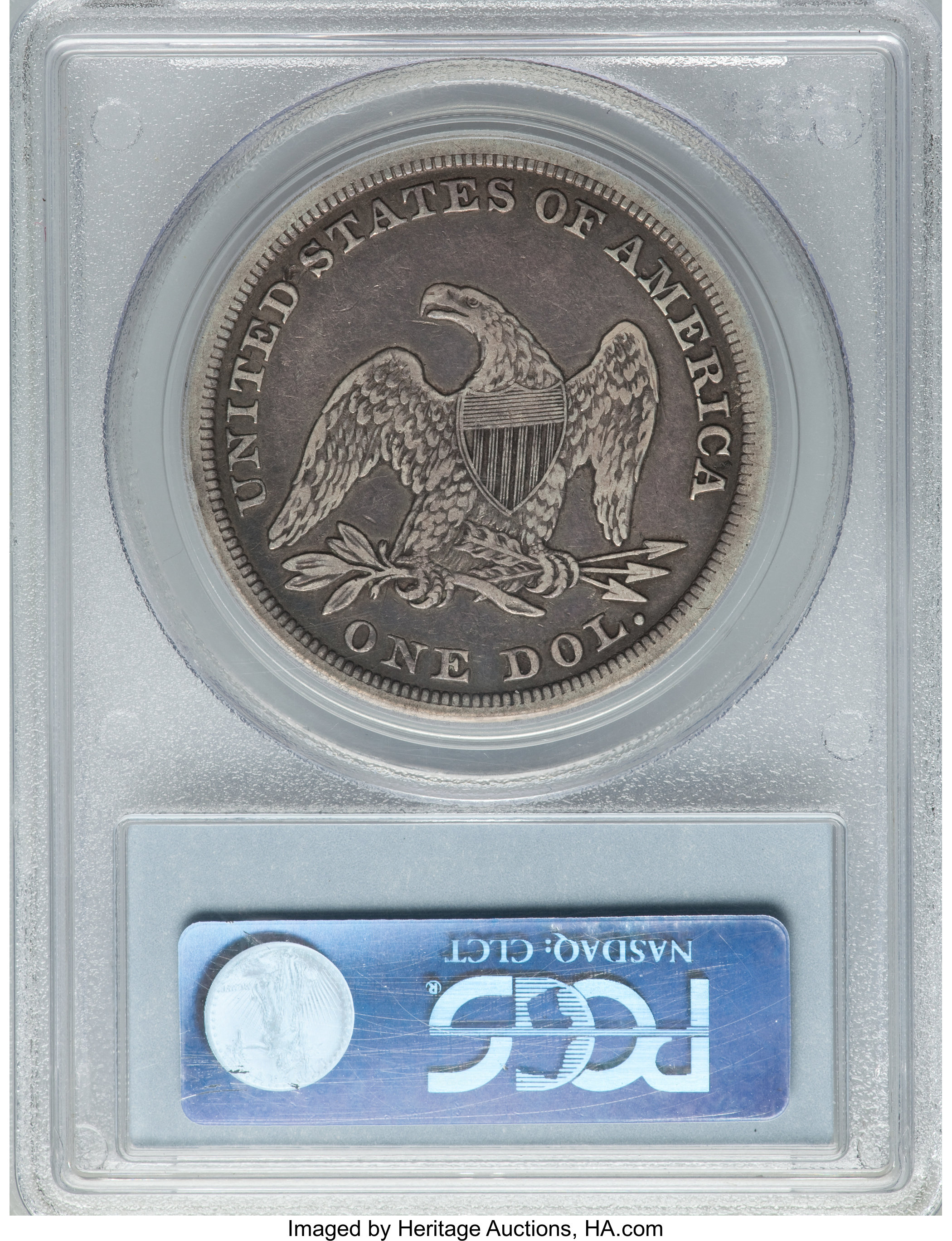 1840 $1 VF20 thumbnail 2