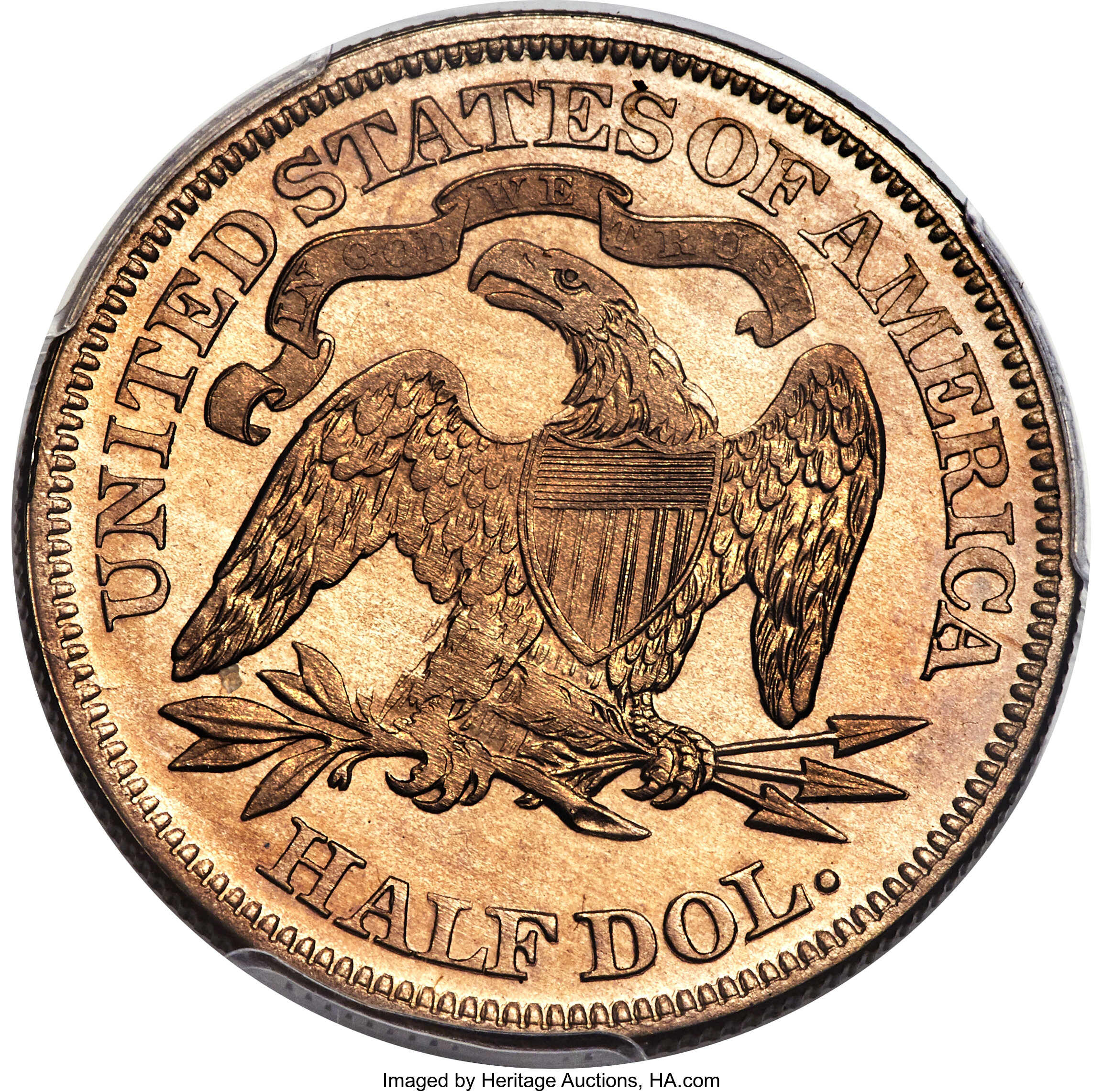 image for: 1864 50C Half Dollar, Judd-394, Pollock-462, R.8, PR65+ PCGS. CAC....