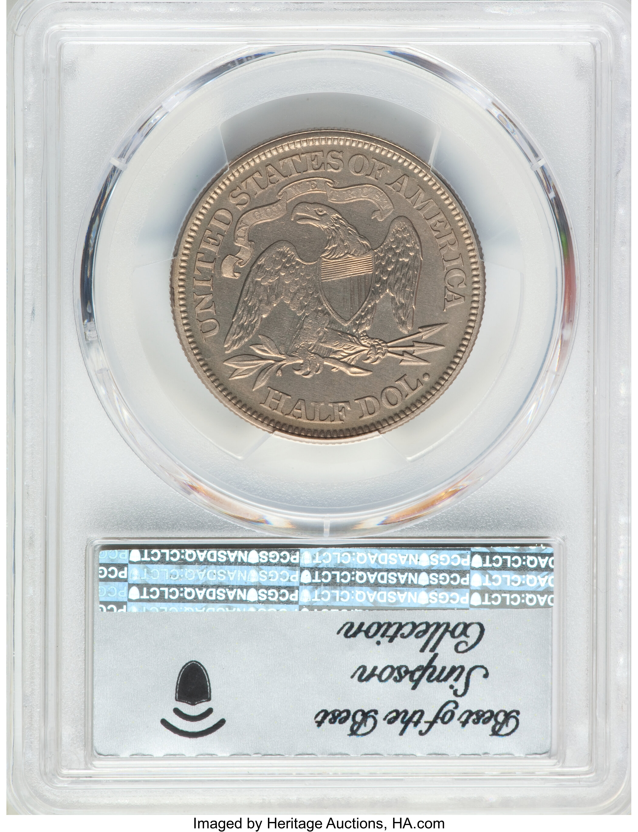 image for: 1864 50C Half Dollar, Judd-394, Pollock-462, R.8, PR65+ PCGS. CAC....