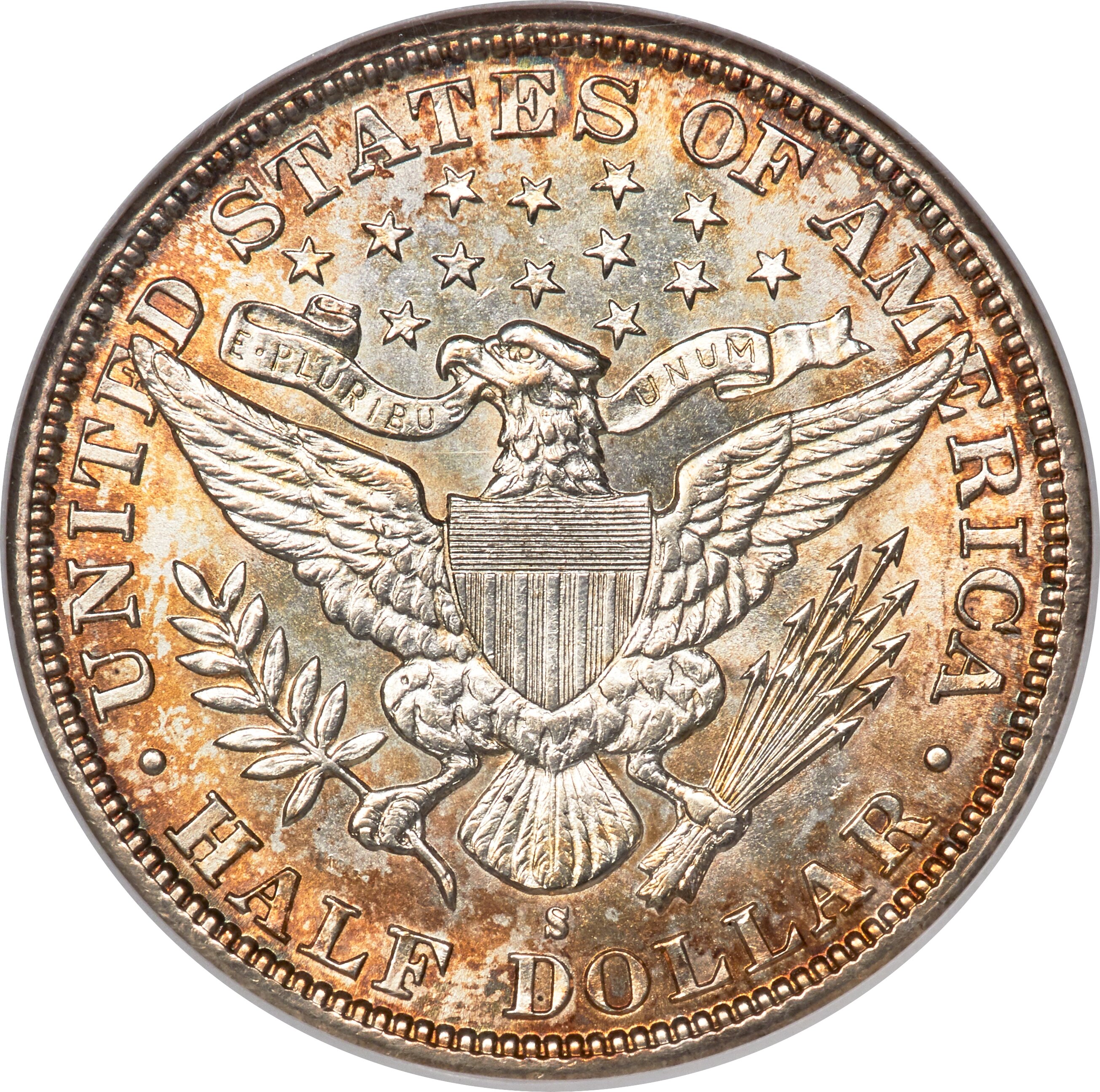 1893-S 50c MS62 thumbnail 3