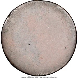 image for: (1790) Albany Church Penny, D Above CHURCH, VF35 NGC. Breen-1170, W-8500, R.7....