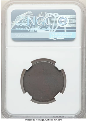 image for: (1790) Albany Church Penny, D Above CHURCH, VF35 NGC. Breen-1170, W-8500, R.7....