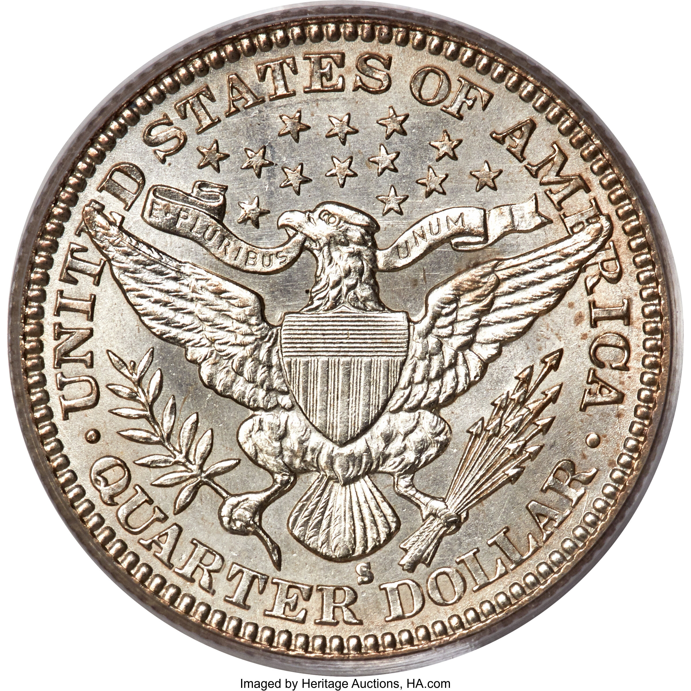 1901-S 25c MS61 thumbnail 3