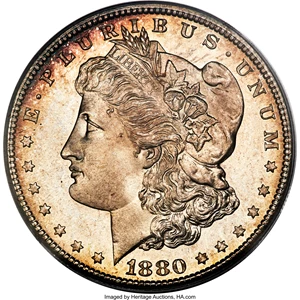image for: 1880-S $1 MS69 PCGS. CAC....