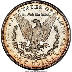 image for: 1880-S $1 MS69 PCGS. CAC....