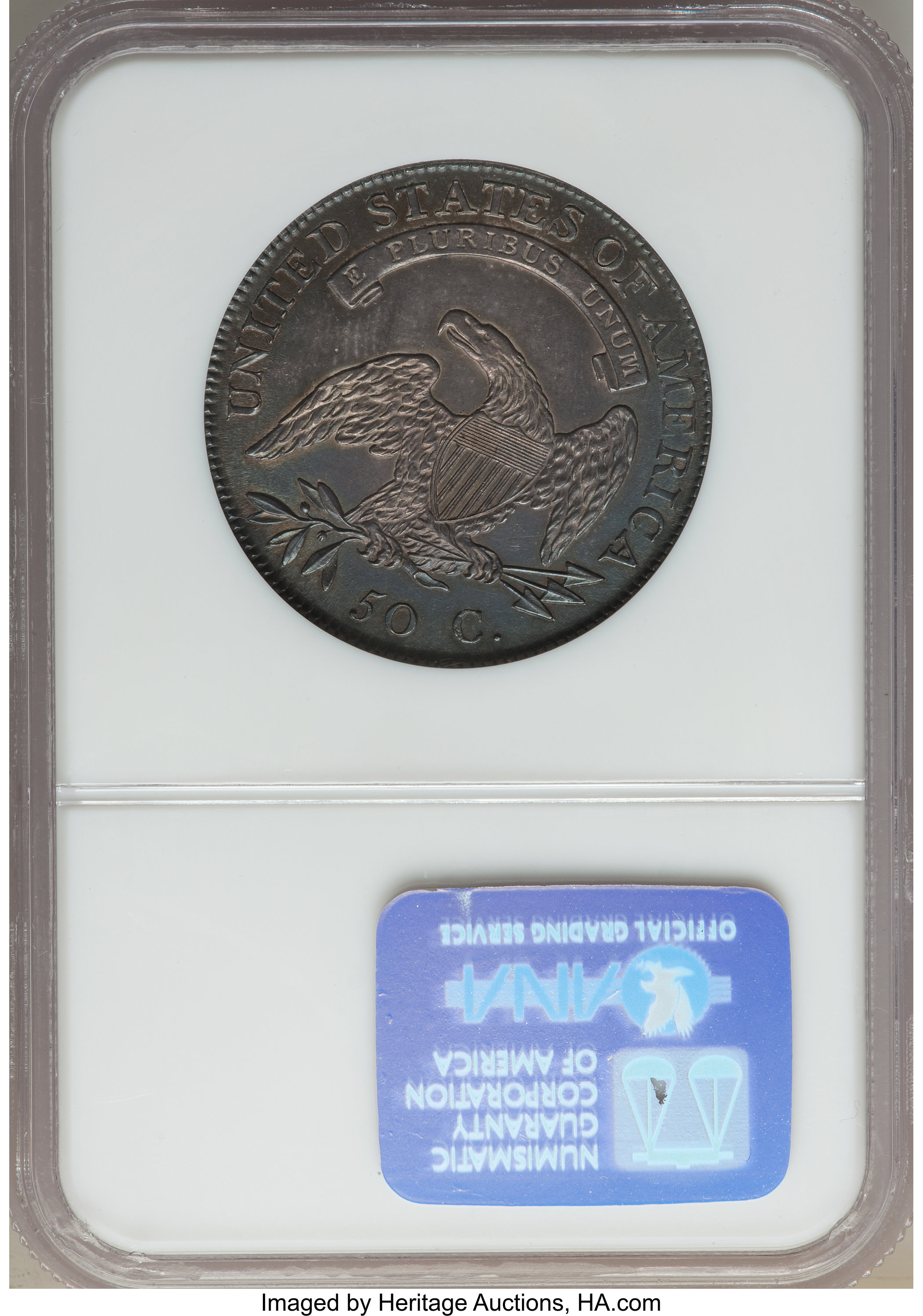 1808 50c MS60 CAC thumbnail 2