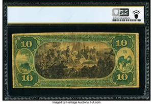 image for: Indianapolis, IN - $10 Original Fr. 409a The First National Bank Ch. # 55 PCGS Banknote Fine 12....