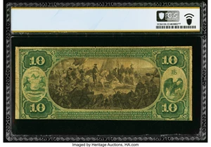 image for: Detroit, MI - $10 Original Fr. 409b The First National Bank Ch. # 97 PCGS Banknote Fine 12....