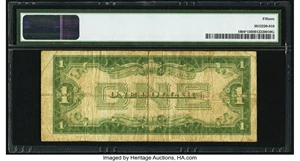 image for: Fr. 1604* $1 1928D Silver Certificate. PMG Choice Fine 15....