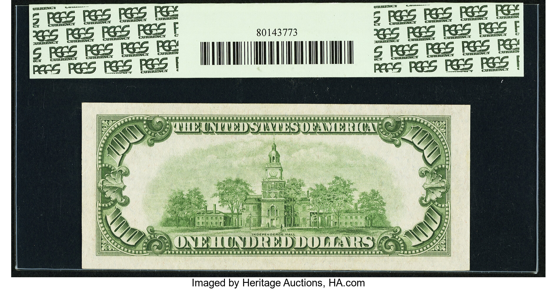 image for: Fr. 2152-L* $100 1934 Federal Reserve Note. PCGS Gem New 65....